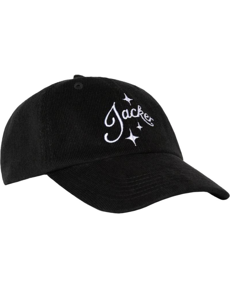 JACKER GORRA VACATION CORDUROY CAP NEGRO BLACK