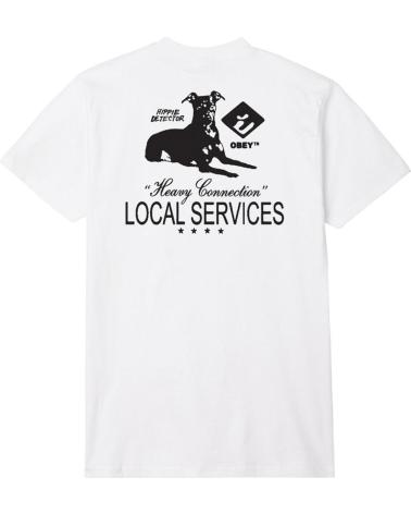 OBEY CAMISETA HEAVY CONNECTION WHITE