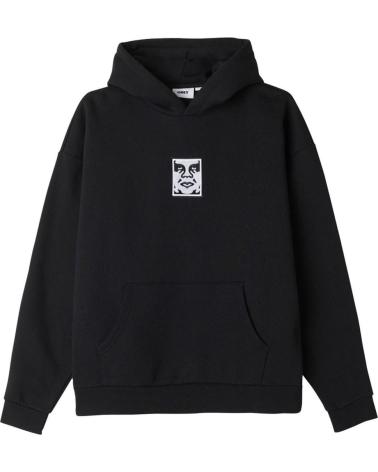 MOLETOM COM CAPUZ OBEY ICON EXTRA HEAVY HOOD II PRETO