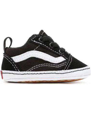 VANS OFF THE WALL ZAPATILLAS NINO VANS IN OLD SKOOL CRIB BLACK-TRUE WHITE