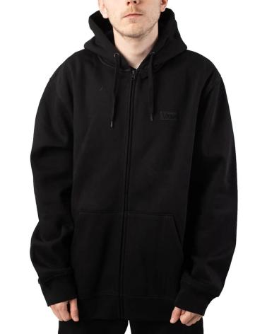 FELPA CON CERNIERA VANS CORE BASIC FULL ZIP NERA