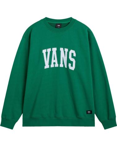 SUDADERA VANS ORIGINAL STANDARDS VARSITY LOOSE CREW VERDE VERDANT