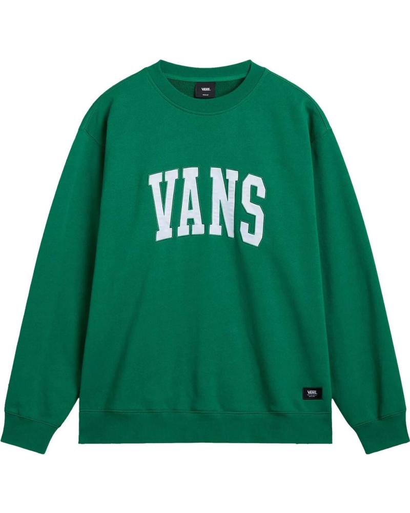 VANS ORIGINAL STANDARDS VARSITY LOOSE CREW SWEATSHIRT VERDANT GREEN