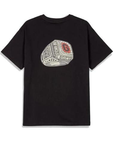 GRIMEY CAMISETA DEEPER REGULAR TEE NEGRO BLACK
