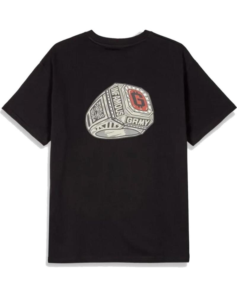 GRIMEY DEEPER REGULAR TEE T-SHIRT SCHWARZ