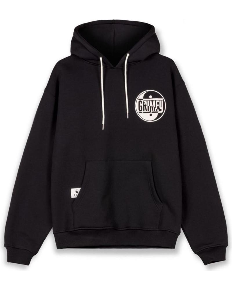 GRIMEY SUDADERA HIJACKER HEAVYWEIGHT VINTAGE HOODIE NEGRO BLACK