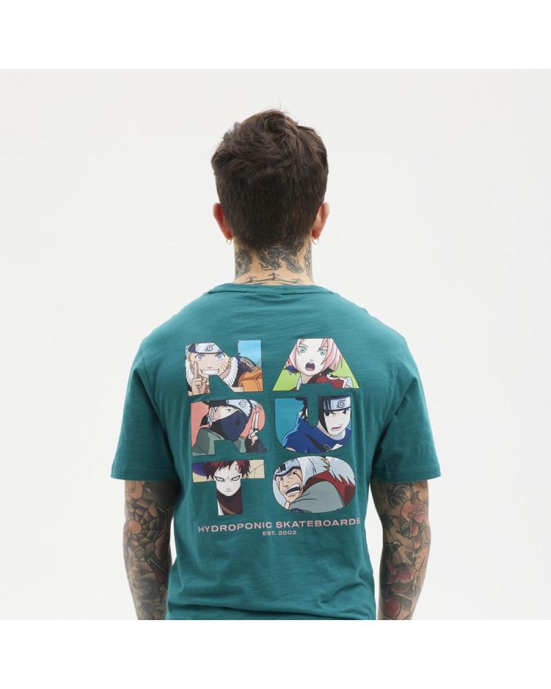 HYDROPONIC CAMISETA NARUTO TYPE SS TURQUESA TEAL GREEN