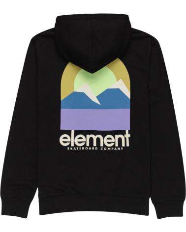 ELEMENT HALO HOOD BLACK HOODIE