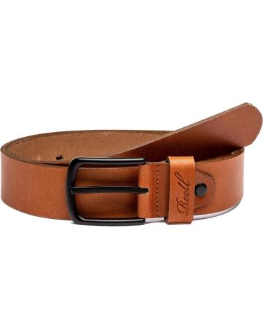 REELL CINTURON ALL BLACK BUCKLE BELT VINTAGE HAZEL