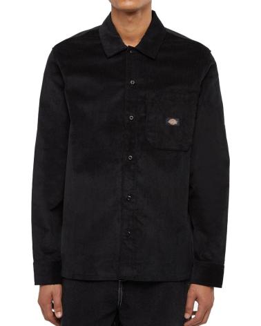 DICKIES CAMISA CORDUROY SHIRT LS BLACK
