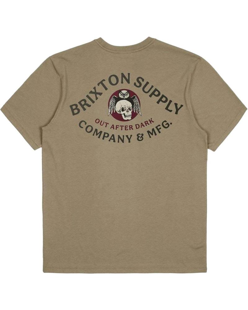 BRIXTON CAMISETA POTION S-S OATMEAL