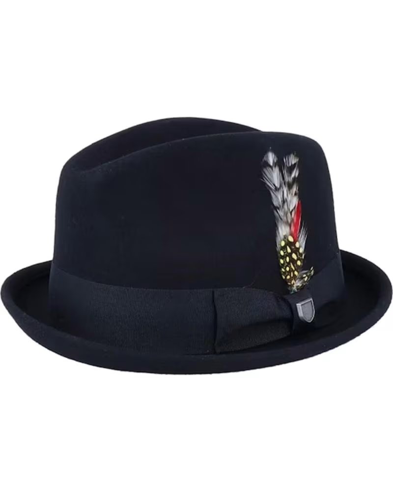 BRIXTON SOMBRERO GAIN FEDORA BLACK