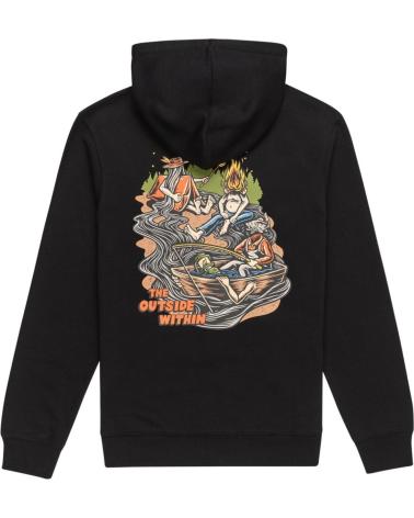 ELEMENT SUDADERA THE GATHERING HOOD NEGRA FLINT BLACK