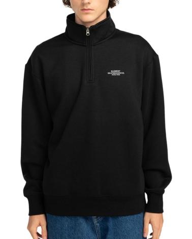 ELEMENT SUDADERA HALFZIP CORNELL CO QUARTER ZIP NEGRA FLINT BLACK