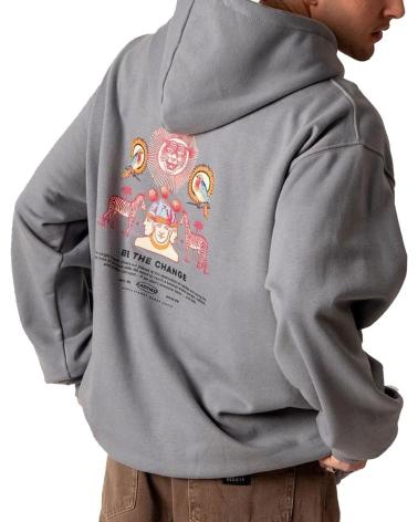 KAOTIKO SUDADERA CAPUCHA NAIROBI PALID BLUE