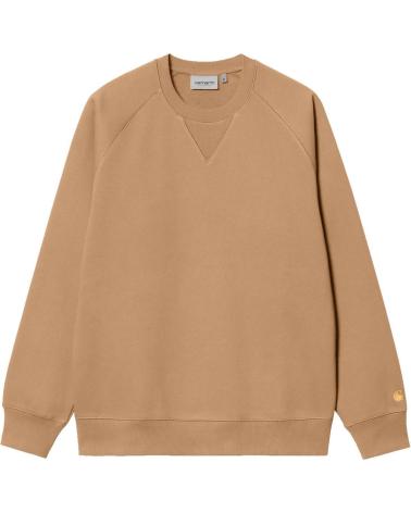 CARHARTT SUDADERA CHASE SWEAT PEANUT-GOLD