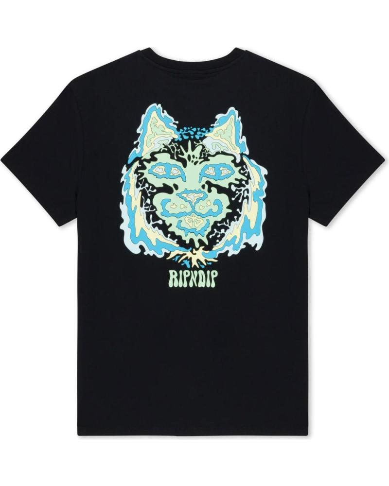 RIPNDIP NERM WAVE TEE SCHWARZ
