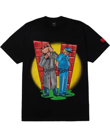 HUF CAMISETA UNLAWFUL S-S TEE NEGRA BLACK