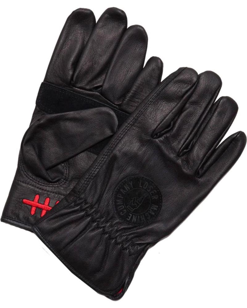 LOSER MACHINE GUANTES DEATH GRIP GLOVE GLOVES NEGROS BLACK