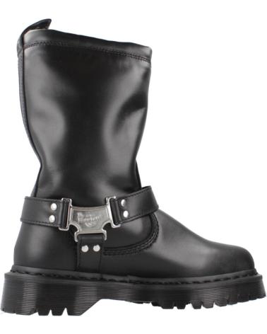 STIVALI DR. MARTENS ANISTONE HI NERI IN PELLE CON FIBBIE BLACK