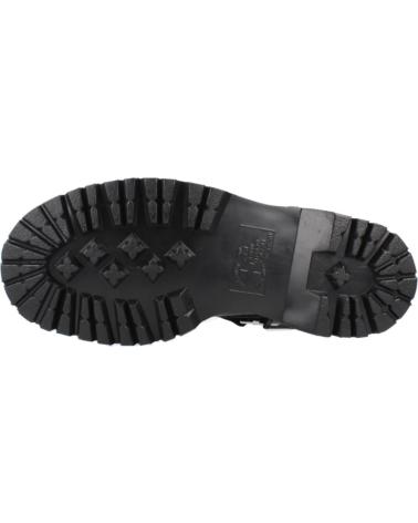 STIVALI DR. MARTENS ANISTONE HI NERI IN PELLE CON FIBBIE BLACK