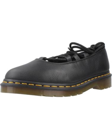 BALLERINE DR. MARTENS ELPHIE II NERE IN PELLE BLACK