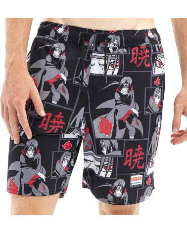 HYDROPONIC SWIMSHORT 17 NARUTO ITACHI BLACK SWIM TRUNKS