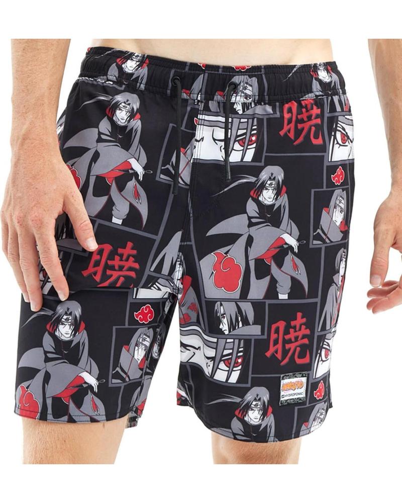 HYDROPONIC BANADOR SWIMSHORT 17 NARUTO ITACHI BLACK
