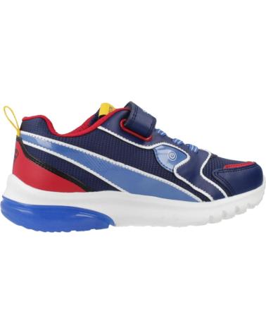 GEOX J CIBERDRON SUPERMAN LEUCHTSCHUHE BLAU ROT J56LBD C0200 C0200 BLUE-RED