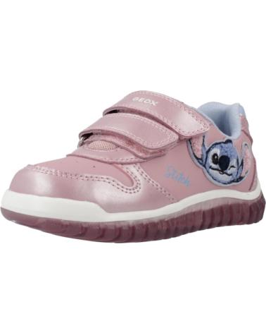 GEOX SNEAKERS B LIGHTYLOO C8207 ROSA PINK-SKY C8207 PINK-SKY