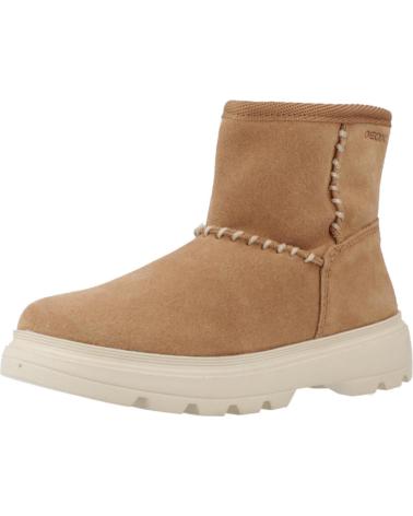 GEOX BOTAS NINA MODELO B KIDDARTAH GIRL COLOR MARRON CLARO C6627
