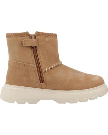GEOX BOTAS NINA MODELO B KIDDARTAH GIRL COLOR MARRON CLARO C6627