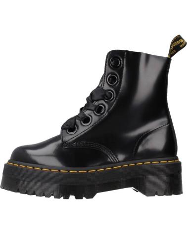 STIVALETTI DR MARTENS MOLLY 6-EYE BUTTERO NERO BLACK BLACK