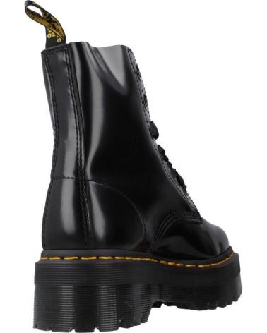 STIVALETTI DR MARTENS MOLLY 6-EYE BUTTERO NERO BLACK BLACK