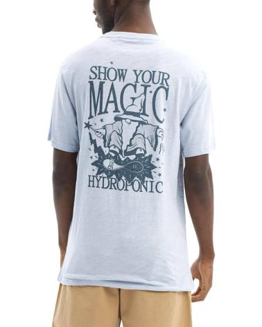 T-SHIRT HYDROPONIC MAGIC SS BLU NUVOLA