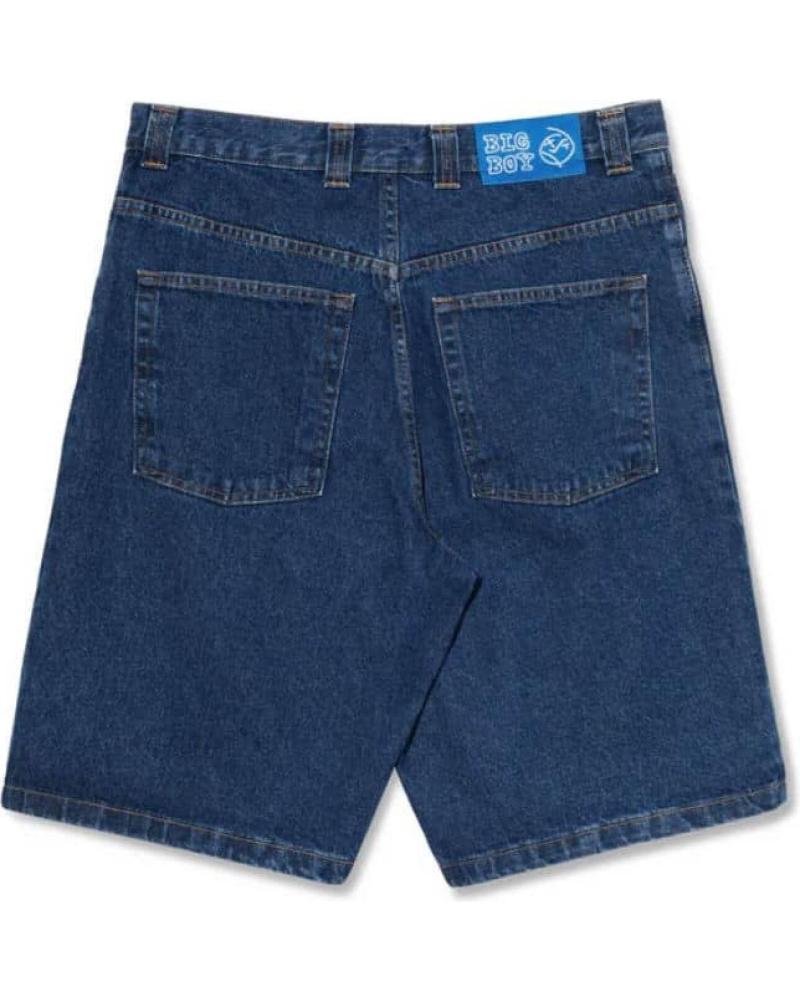 POLAR PANTALON VAQUERO CORTO SKATE CO BIG BOY SHORTS AZUL DARK BLU
