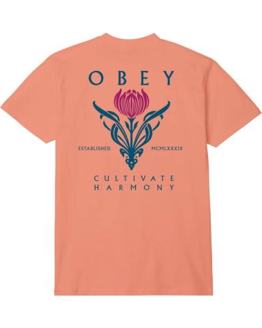 OBEY CAMISETA CULTIVATE HARMONY CITRUS