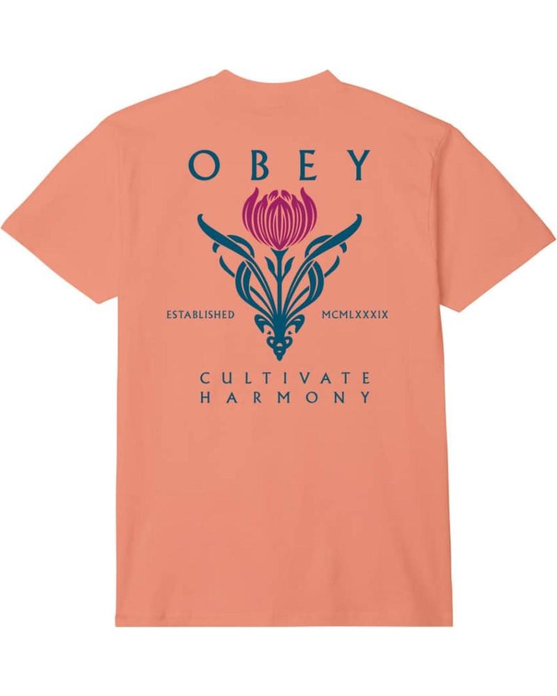 OBEY CAMISETA CULTIVATE HARMONY CITRUS