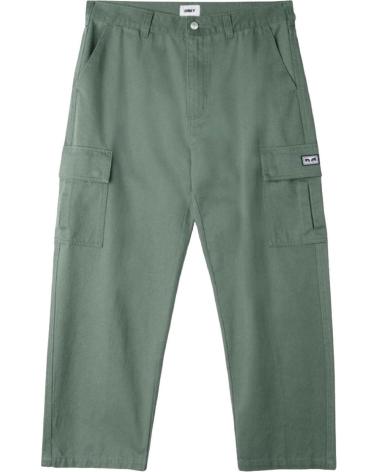 OBEY PANTALON CARGO BIGWIG BAGGY TWILL CARGO PANT LAUREL WREATH