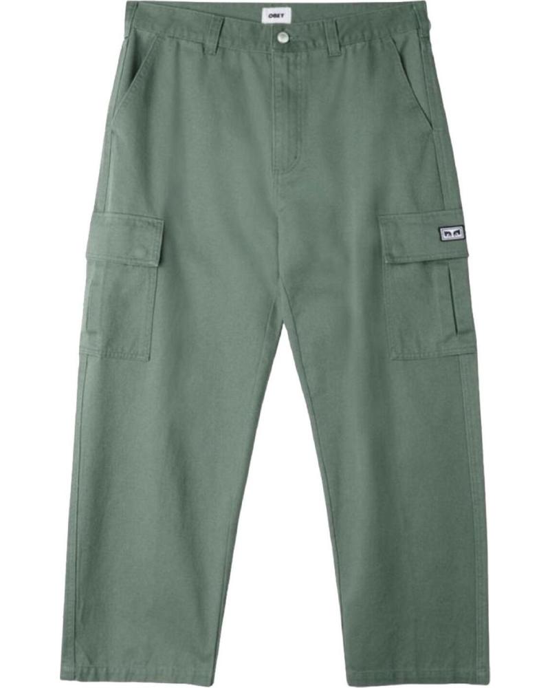 OBEY PANTALON CARGO BIGWIG BAGGY TWILL CARGO PANT LAUREL WREATH