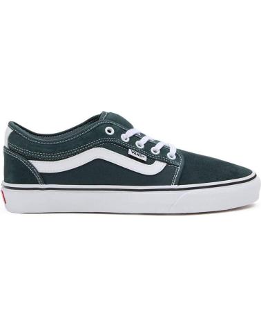 VANS OFF THE WALL ZAPATILLAS VANS CHUKKA LOW SIDESTRIPE GREEN GABLES-TRUE WHIT