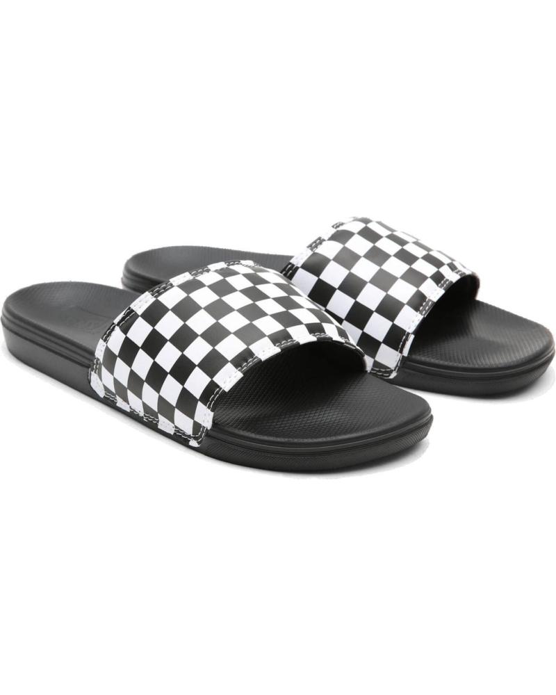 VANS OFF THE WALL CHANCLAS SANDALIAS VANS LA COSTA SLIDE-ON CHECKERBOARD TRUWH