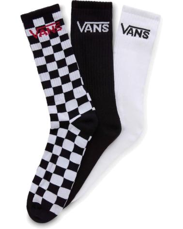 VANS OFF THE WALL CALCETINES VANS CLASSIC CREW BLACK-WHITE