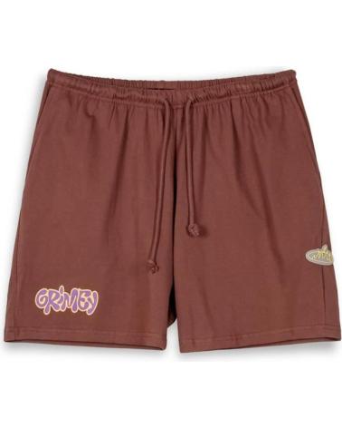 GRIMEY BLOODSUCKER SWEATSHORTS - MARRONE BROWN