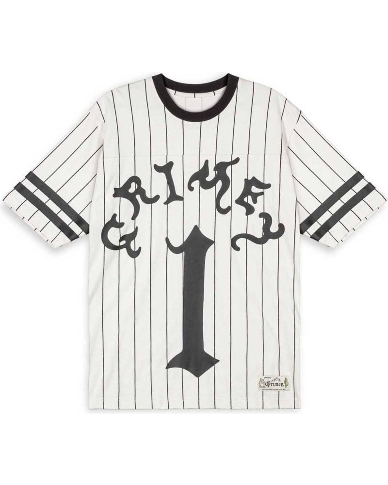 GRIMEY CAMISETA CAUSING PANIC HEAVYWEIGHT FOOTBALL JERSEY OFF BLANC