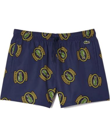 LACOSTE BANADOR ESTAMPADO NAVY BLUE-GOLD