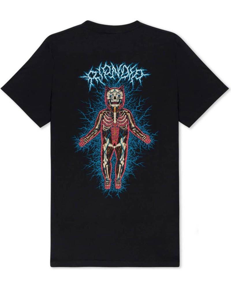 RIPNDIP CAMISETA NERVOUS SYSTEM TEE NEGRO BLACK