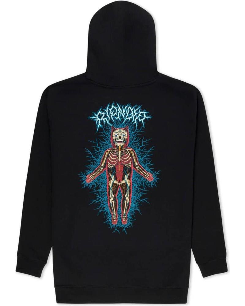 RIPNDIP SUDADERA NERVOUS SYSTEM HOODIE NEGRO BLACK
