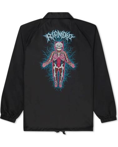 RIPNDIP CHAQUETA CORTAVIENTOS NERVOUS SYSTEM COACH JACKET NEGRO BLAC