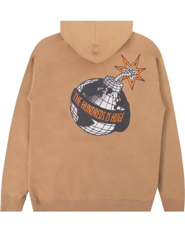 THE HUNDREDS SUDADERA HONEST WORLD PULLOVER SANDSTONE